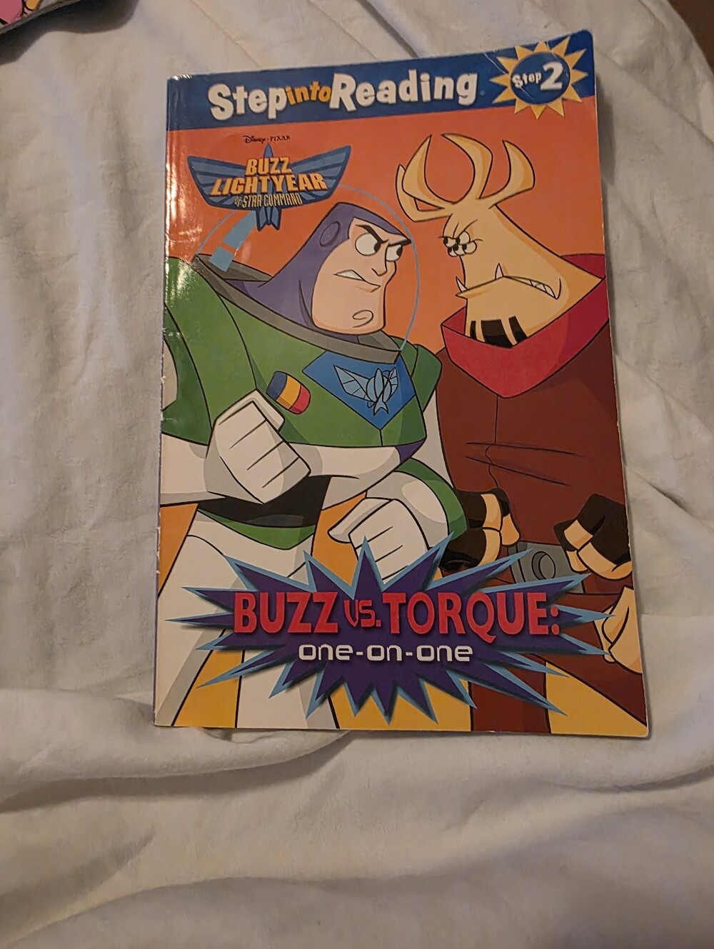 Vintage 2002 Disney Pixar Buzz Lightyear of Star Command: Buzz vs. Torque One-on